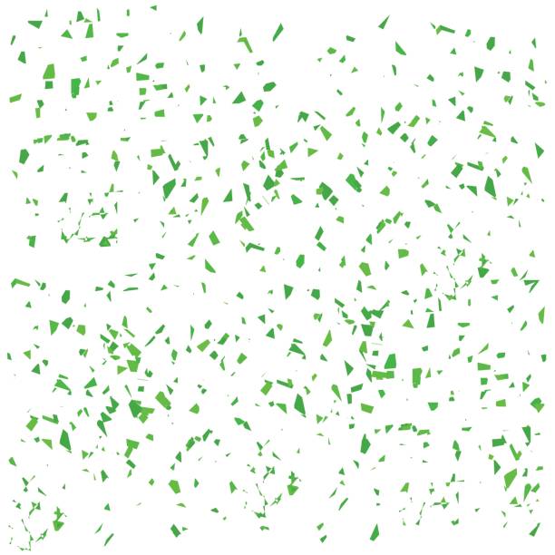 konfetti z zielonej księgi - white green colors paper stock illustrations
