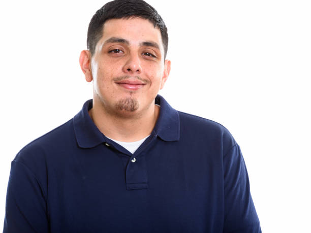 istock Studio shot of young Hispanic man against white background 669574650