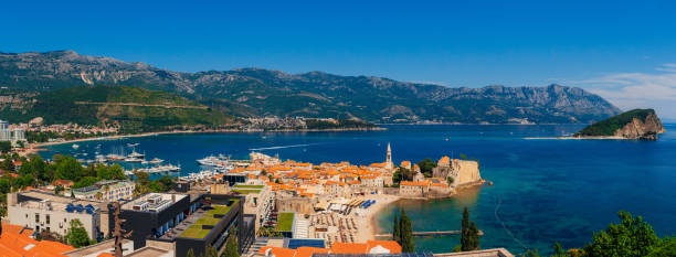 istock Old Town Budva in Montenegro 669580126