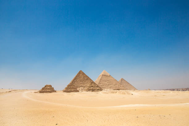 istock pyramids of Giza in Cairo, Egypt. 669581150