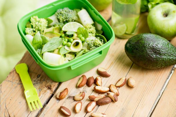 istock Healthy salad on the table 669584310