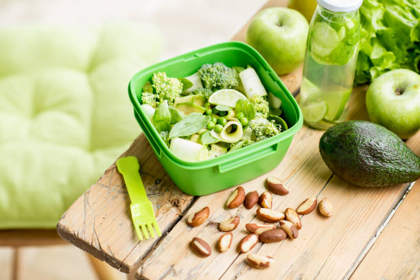 istock Healthy salad on the table 669584354