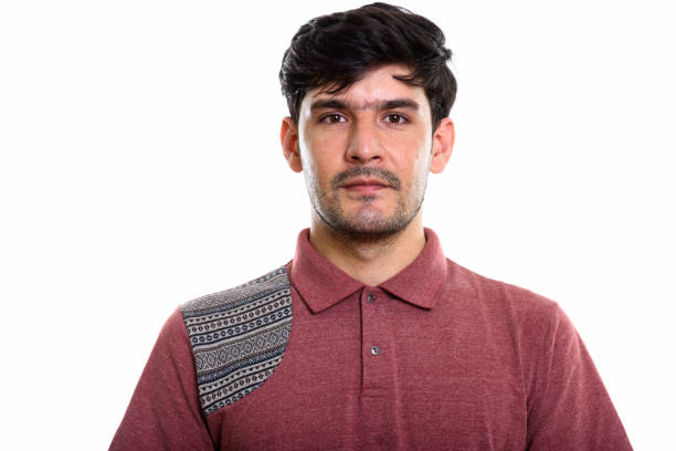 istock Studio shot of young Persian man 669585522