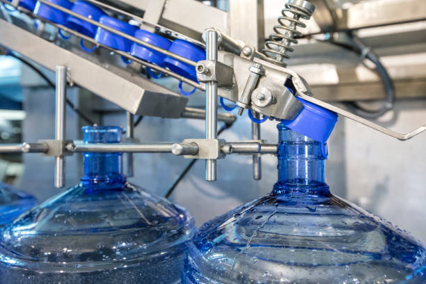 istock Drink water production line 669600994