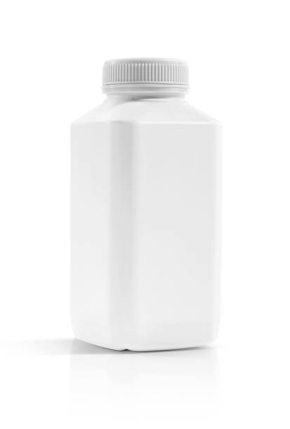 istock blank packaging beverage plastic bottle isolated on white background with clipping path 669606756