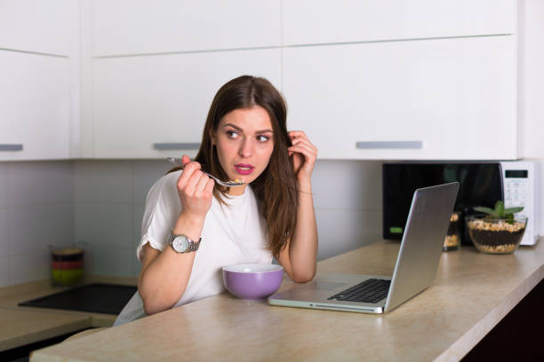 istock Woman working at the laptop 669614450