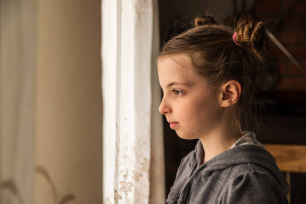 istock Little girl all alone 669625000