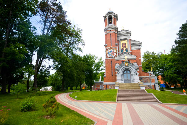 istock Church-tomb princes Svyatopolk-Mirsky in Mir, Belarus 669634382