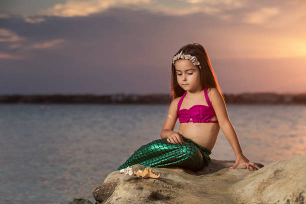 istock Little girl on the beach 669651810