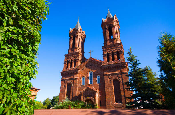 istock Cathedral of St. Barbara, Vitebsk, Belarus. 669652410