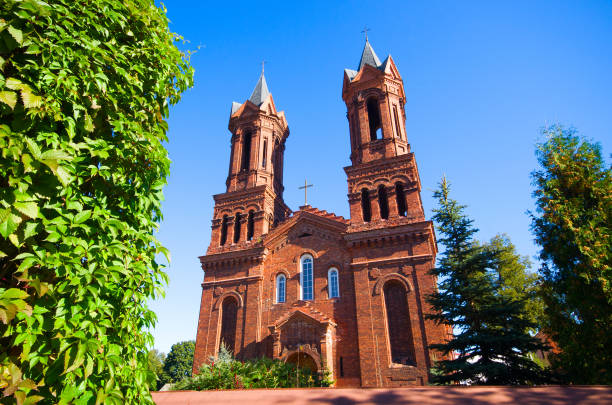 istock Cathedral of St. Barbara, Vitebsk, Belarus. 669652470