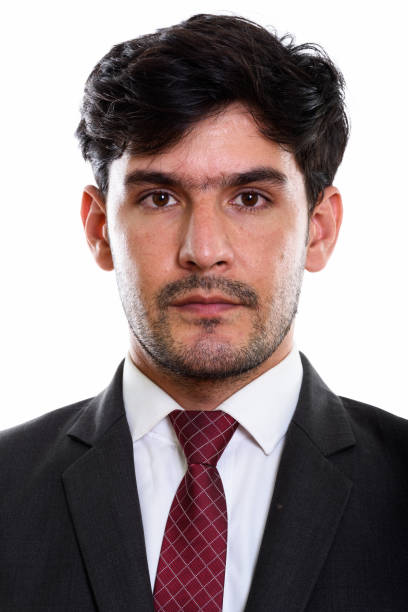 istock Face of young Persian businessman 669656538