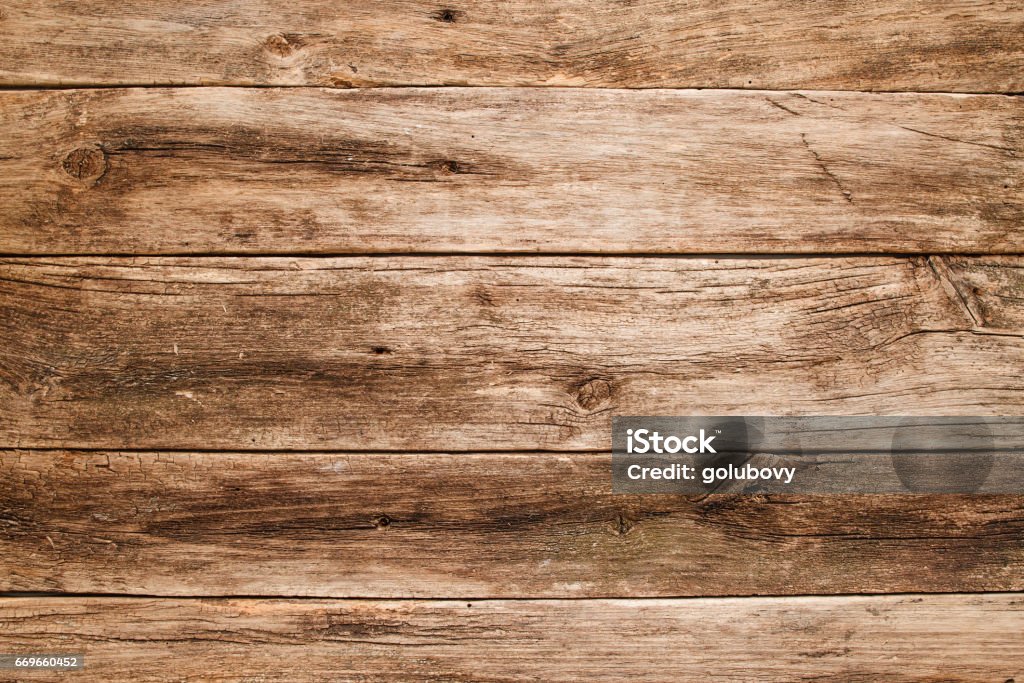 Old shabby wooden background close-up Old shabby wooden background close-up. Grungy wood texture, aged rustic table, free space for text or advertisement Wood - Material Stock Photo