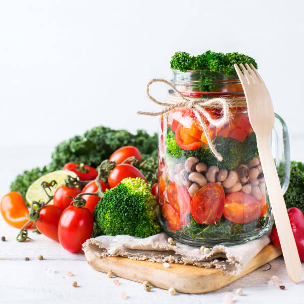 istock Food in jars 669665984
