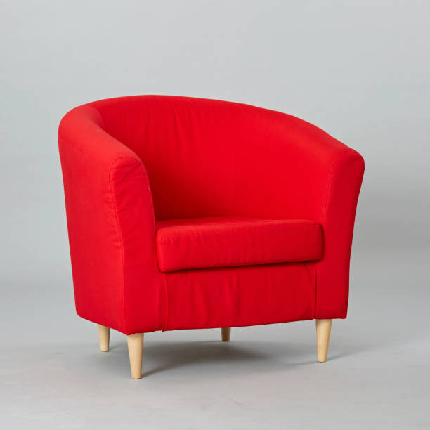 istock Vintage red chair 669666214