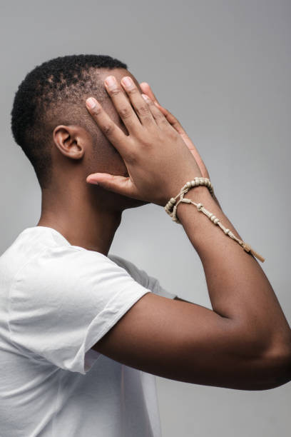 istock Afroamerican guy sad. Failed dreams, crushed hopes 669677540