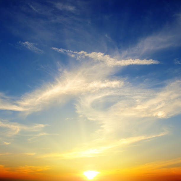 istock beautiful sunrise and cloudy sky 669681846