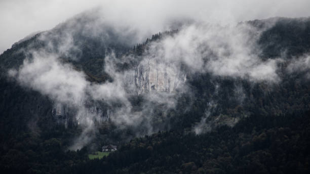 istock Just rain and clouds at the Lake Millstatt 669682020