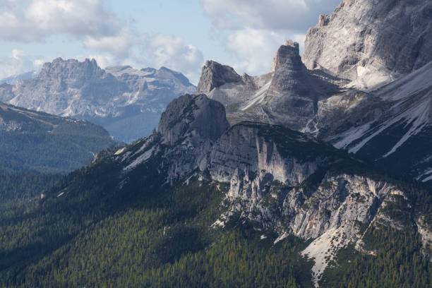 istock Hiking in the Dolomites with light and shadows 669684658