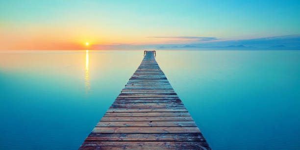 footbridge sea beach footbridge sea beach footbridge photos stock pictures, royalty-free photos & images