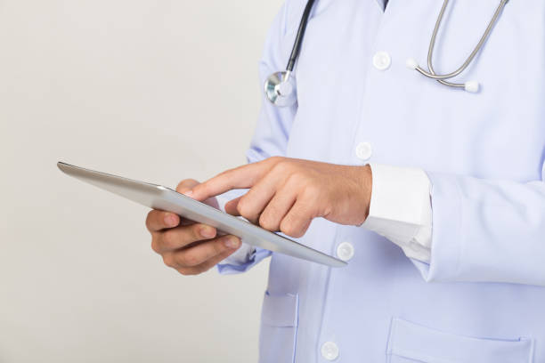 istock Medicine doctor working with modern tablet computer - Medical technology concept. 669692346