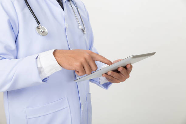 istock Medicine doctor working with modern tablet computer - Medical technology concept. 669692348