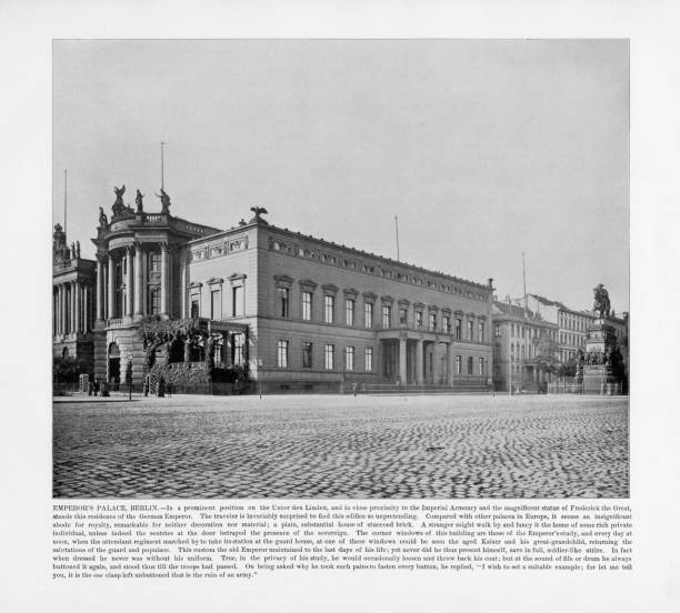 istock Antique German Photograph: Emperor’s Palace, Berlin, Germany, 1893 669718736