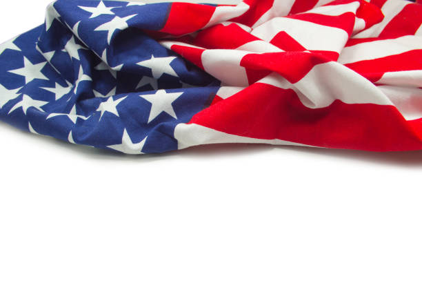 istock American flag border isolated 669726062