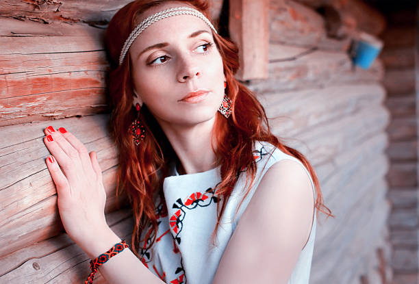 istock Girl on a spring sunny afternoon for a walk in the park 669733548