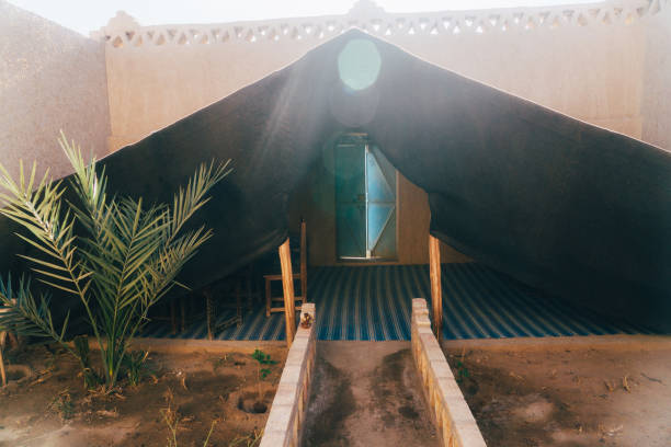 istock Tent in casbah in Morocco 669744394
