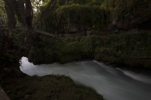 istock Waterfall Duden at Antalya, Turkey - nature travel background 669750872