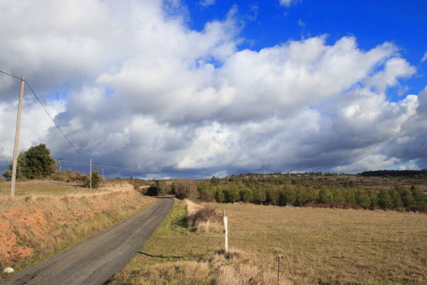 istock Road in Corbieres,  France 669764432