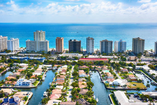 istock Fort Lauderdale Shoreline Aerial 669768196