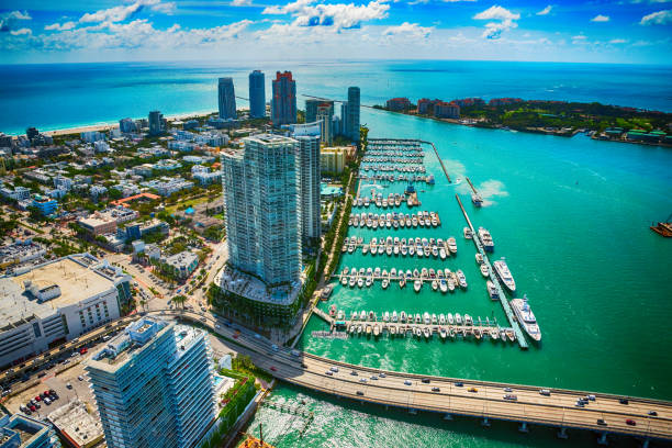istock Miami Beach Aerial View 669776276