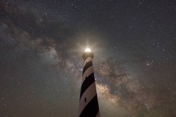 istock Beacon Of Light at Cape Hatteras 669776348