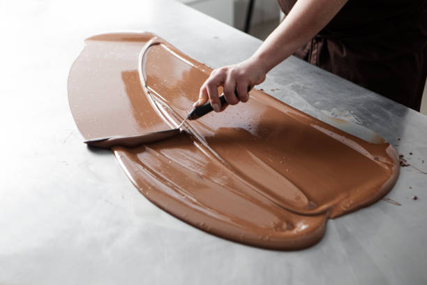 istock manufacturing of chocolate candies 669786396