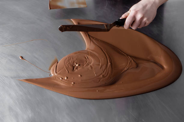 istock manufacturing of chocolate candies 669788580