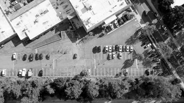 istock Aerial of Parking Lot 669804530