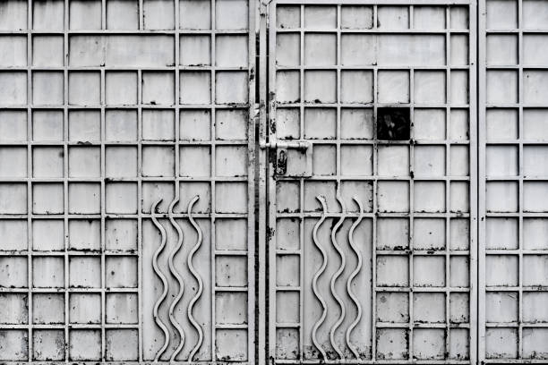 istock Metal gate design, Bangkok, Thailand 669804952