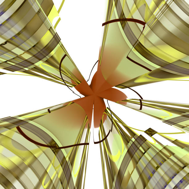 Fractal art background for creative design. Abstract fractal. Decoration for wallpaper desktop, poster, cover booklet, card. Psychedelic. Print for clothes, t-shirt. Magic graphics.