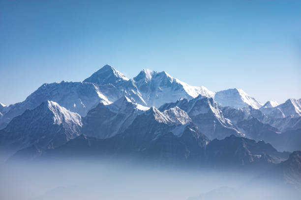istock Daylight view of Mount Everest. 669828286