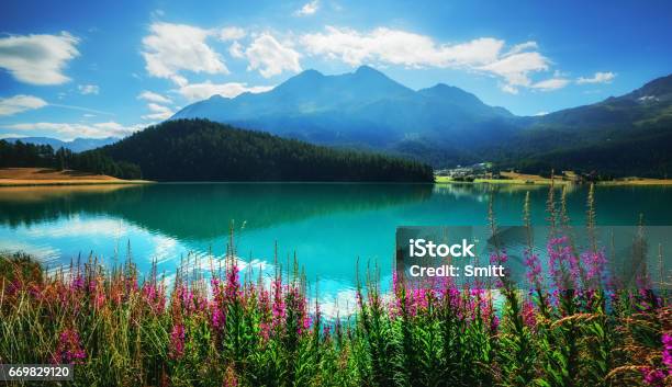 Lake Stock Photo - Download Image Now - Awe, Beauty, Cloud - Sky