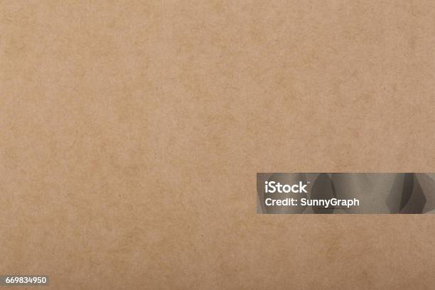 Brown Paper Background Stock Photo - Download Image Now - Brown Paper, Textured Effect, Carton