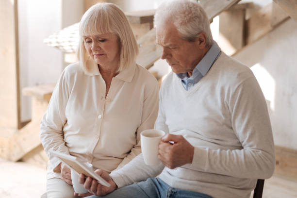 istock Unhappy sad couple being in a bad mood 669846418