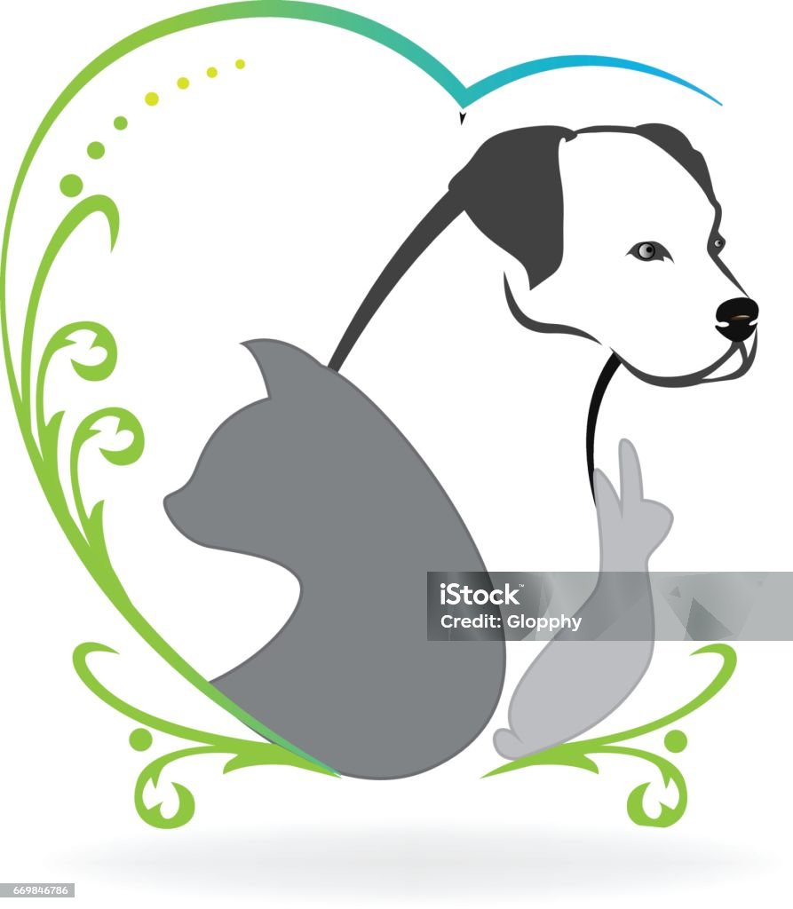 Biểu Tượng Thỏ Và Chim Chó Mèo Hình minh họa Sẵn có - Tải xuống ...