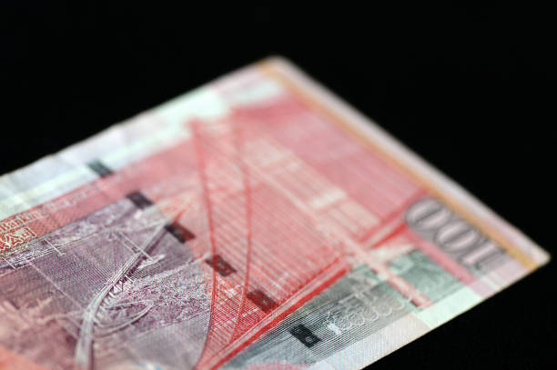 istock 100 Hong Kong dollars on a dark background close up 669854258