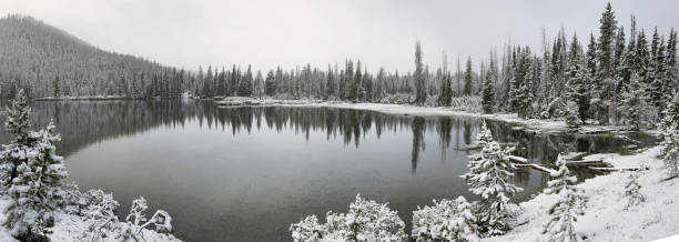istock Sparks lake in a snowy day on June 669860974