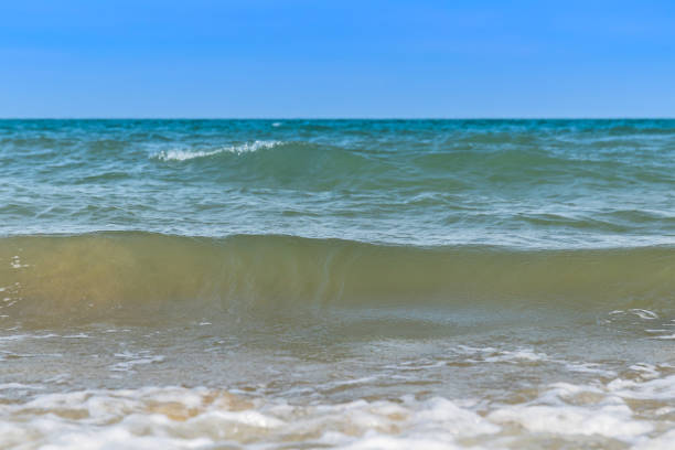 istock Wave on the sea coast line 669862828