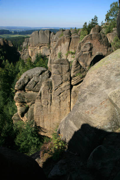 istock Famous rock formations in Czech Republic called Divadlo 669873266
