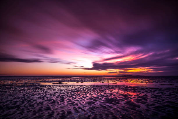 istock Sunset on the french coast 669877920